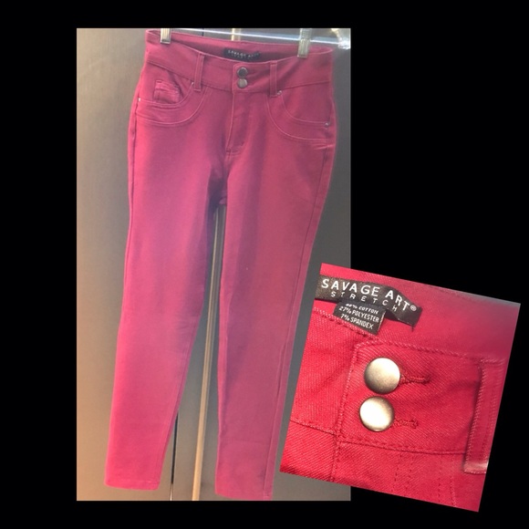 Savage Art Skinny Jeans - Picture 1 of 4
